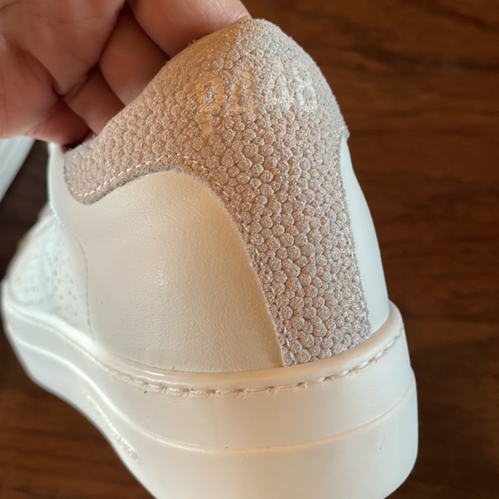 BRAND NEW P448 THEA HIGH TOP - WHITE SZ 37